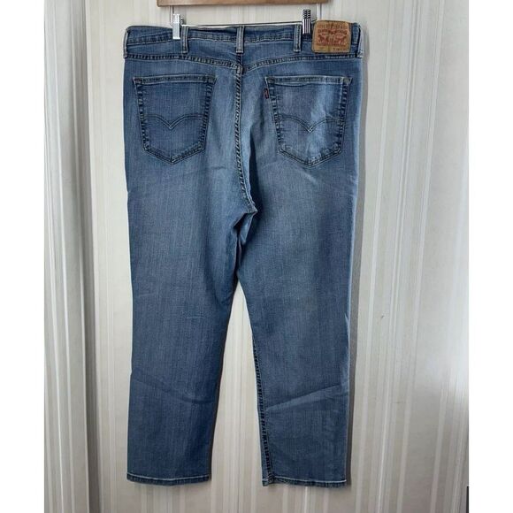 Levi's‎ Men 541 Blue Denim Jeans Size 38x30 (actual 38x 28.5) Straight High Rise - Picture 2 of 15